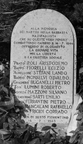 Monumento della Battaglia della Fonte dei Seppi, Comune di Sesto Fiorentino (FI), foto 1