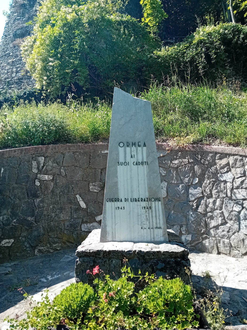 Monumento ai caduti per la Libertà, Comune di Ormea (CN), foto 1