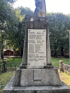 Monumento ai Caduti per la libertà di Cascinagrossa, a ricordo delle vittime civili e dei combattenti.