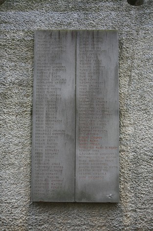 Monumento ai caduti della provincia, commemorazione di coloro che hanno sacrificato la vita per la patria.