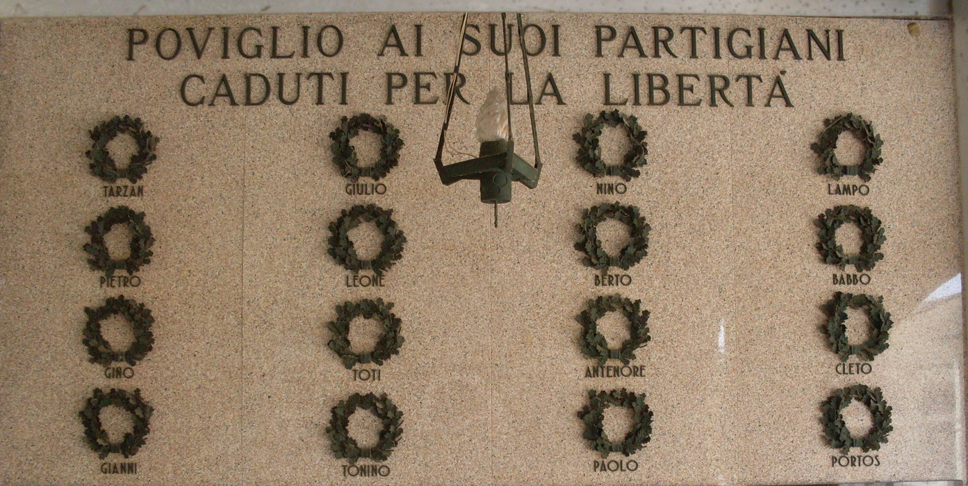 Sacrario dei partigiani di Poviglio: memoria e onore ai caduti per la libertà, simbolo di resistenza.