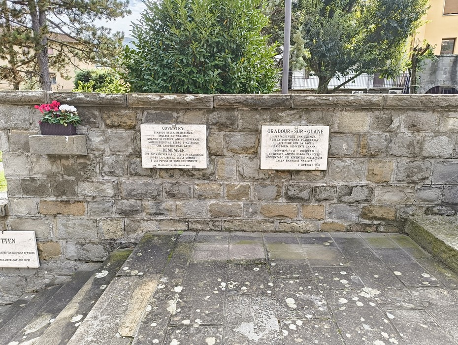 Sacrario dei Martiri di Marzabotto, memoriale dedicato alle vittime della Seconda Guerra Mondiale.