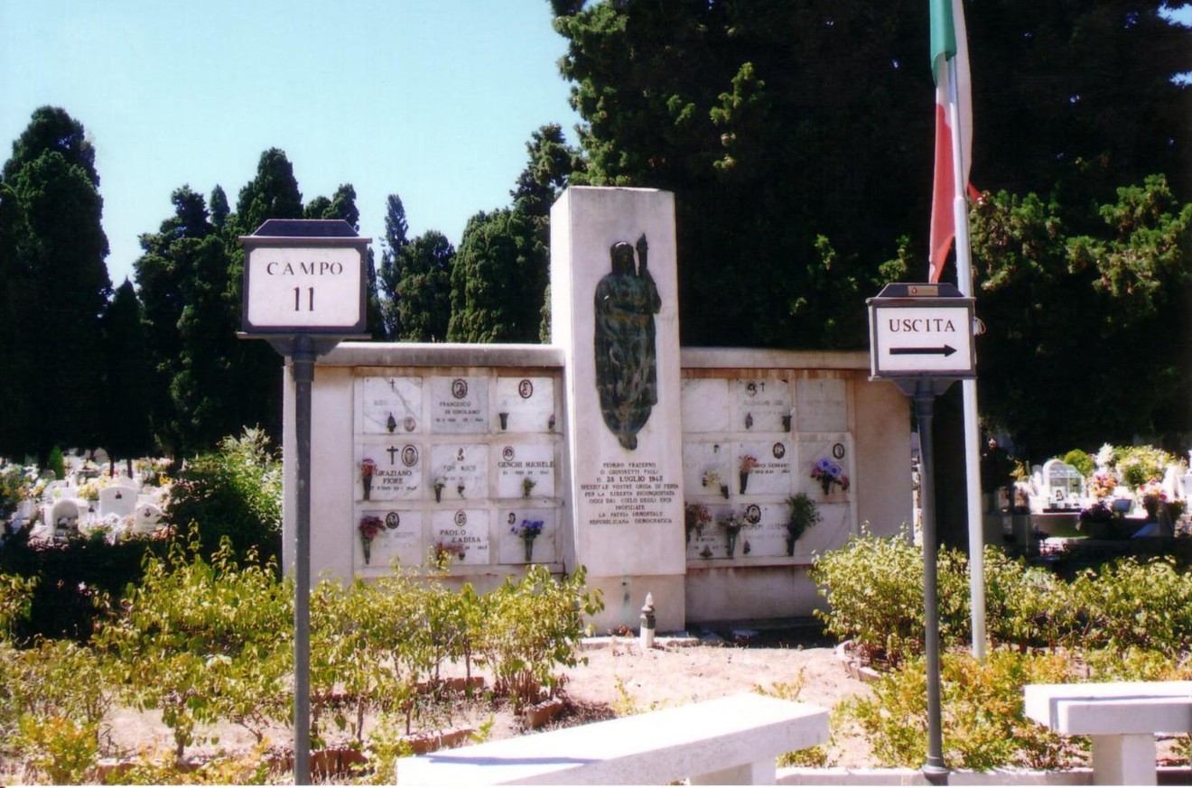 Sacrario dedicato ai caduti della strage di Via Niccolò dell’Arca, luogo di memoria e commemorazione.
