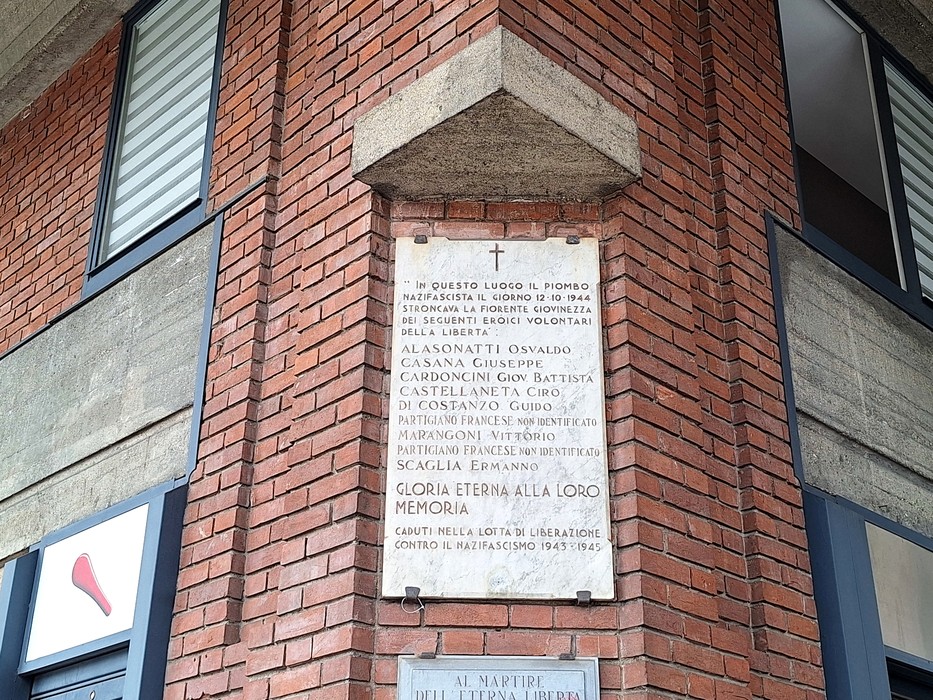Lapide all'eccidio di via Cibrario, Comune di Torino (TO), foto 2