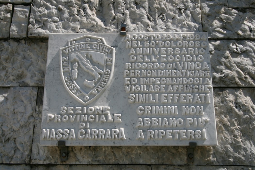 Sacrario delle vittime di Vinca, commemorazione delle vittime dell'eccidio avvenuto nella Seconda Guerra Mondiale.