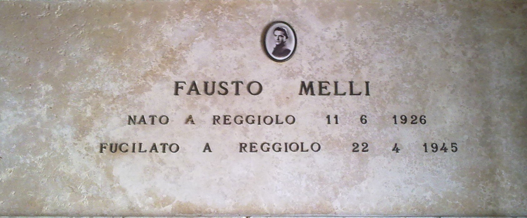 Sacrario dei caduti per la Liberazione di Luzzara, dedicato alla memoria dei combattenti.