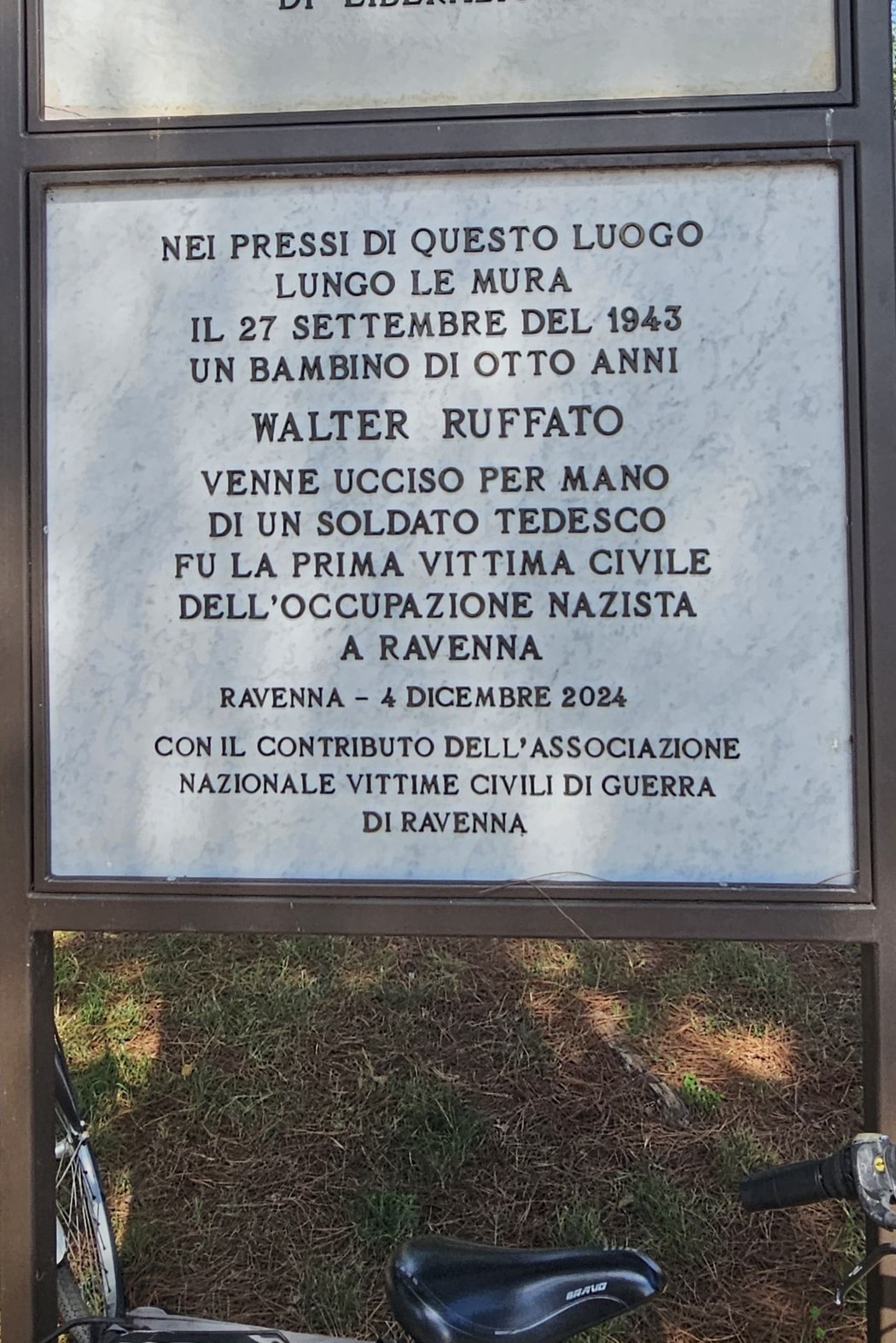 Lapide a Ruffato, Comune di Ravenna (RA), foto 1