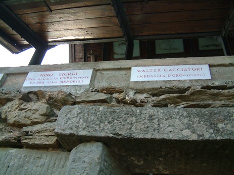 Monumento al Parco della Resistenza del Monte Brugiana, dedicato ai caduti della memoria.