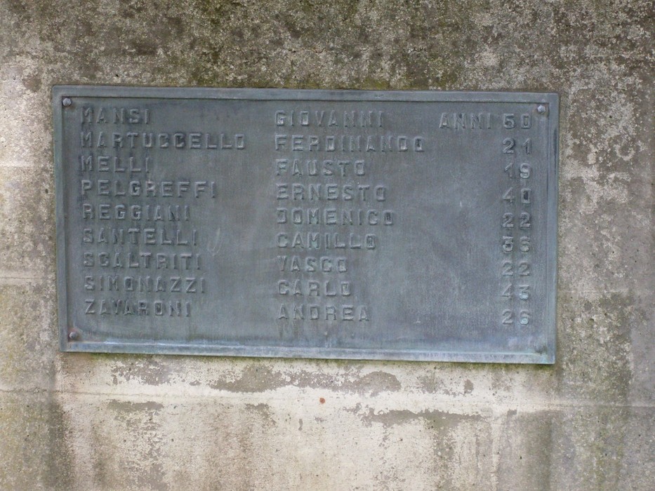 Monumento alla Resistenza: commemorazione dei giovani che hanno sacrificato la vita per la libertà.