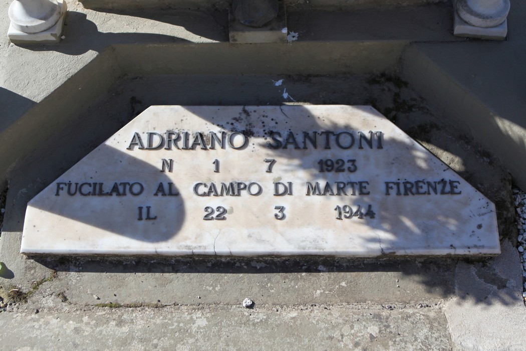Monumento commemorativo a Meglini e ai fucilati di Campo di Marte a Firenze.