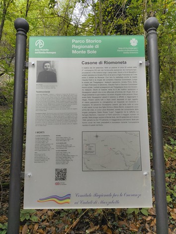 Croci al Casone di Riomoneta, un luogo di memoria nel Parco Storico Regionale di Monte Sole.