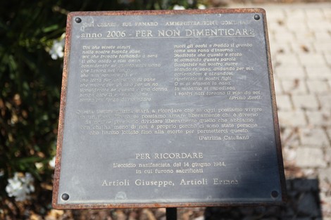 Monumento ai Caduti della Libertà, memoriale dedicato alla commemorazione dei sacrifici per la libertà.