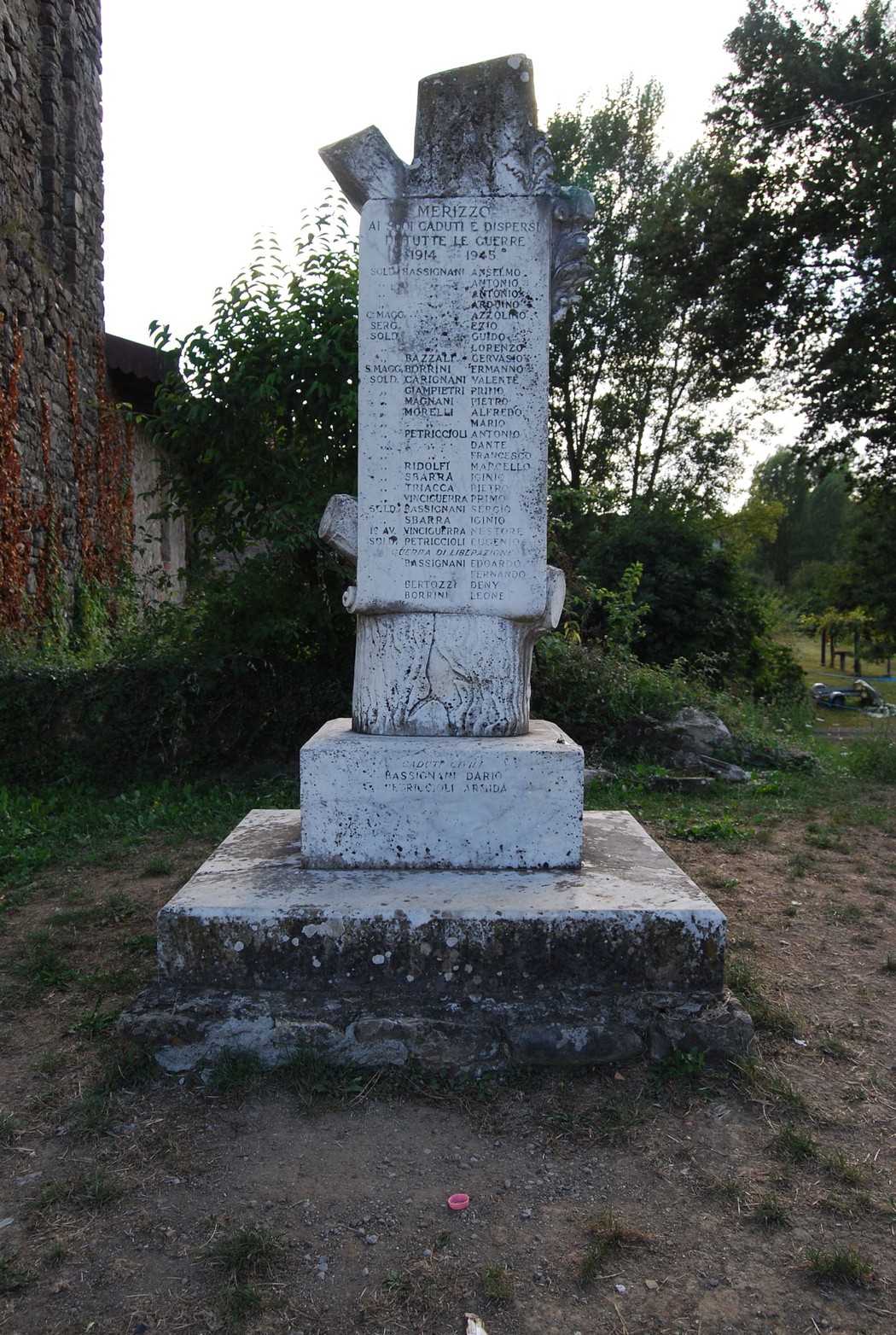 Monumento ai caduti, dedicato alla memoria delle persone che hanno sacrificato la vita per la patria.