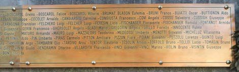 Ossario partigiano: memoria dei caduti nella lotta per la libertà e la giustizia durante la Seconda Guerra Mondiale.