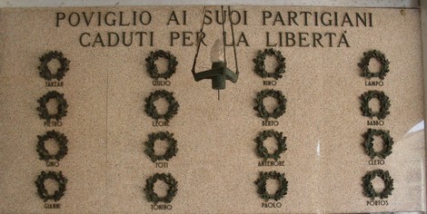 Sacrario dei partigiani di Poviglio: memoria e onore ai caduti per la libertà, simbolo di resistenza.